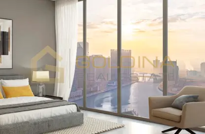 Apartment - 2 Bedrooms - 2 Bathrooms for sale in Peninsula Two - Peninsula - Business Bay - Dubai