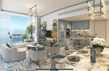 شقة - غرفة نوم - 2 حمامات للبيع في بناية بي - داماك باي - دبي هاربور - دبي شقة - غرفة نوم - 2 حمامات للبيع في بناية بي - داماك باي - دبي هاربور - دبي