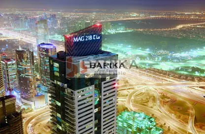 شقة - غرفة نوم - 2 حمامات للايجار في برج ماج 218 - دبي مارينا - دبي