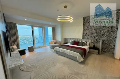 Room / Bedroom image for: Apartment - 1 Bedroom - 2 Bathrooms for sale in Me Do Re Tower - Jumeirah Lake Towers - Dubai, Image 1