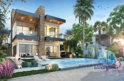 Villa - 5 Bedrooms - 5 Bathrooms for sale in Costa Brava 1 - Costa Brava at DAMAC Lagoons - Damac Lagoons - Dubai