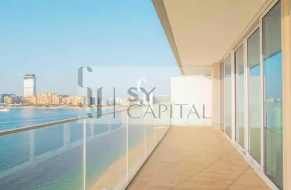 Apartment - 2 Bedrooms - 2 Bathrooms for sale in Beach Isle - EMAAR Beachfront - Dubai Harbour - Dubai