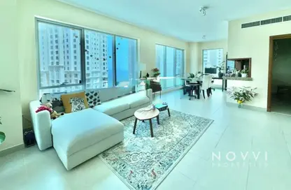 Apartment - 1 Bedroom - 1 Bathroom for rent in Shemara Tower - Marina Promenade - Dubai Marina - Dubai