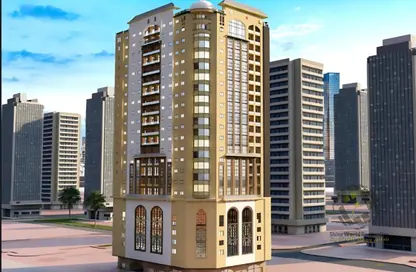 Apartment - 1 Bedroom - 2 Bathrooms for sale in Nuaimia Two Tower - Al Nuaimiya - Ajman