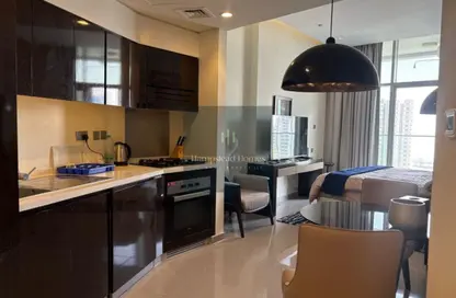 Apartment - Studio - 1 Bathroom for rent in DAMAC Majestine - Business Bay - Dubai