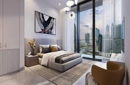 Apartment - 1 Bedroom - 2 Bathrooms for sale in Peninsula Four - Peninsula - Business Bay - Dubai