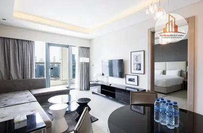 النزل و الشقق الفندقية - غرفة نوم - 2 حمامات للايجار في تاور D - داماك تاورز من باراماونت - الخليج التجاري - دبي