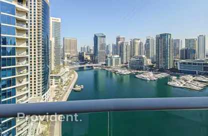 Apartment - 2 Bedrooms - 3 Bathrooms for rent in Aurora Tower - Marina Promenade - Dubai Marina - Dubai
