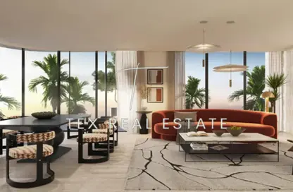 Apartment - 2 Bedrooms - 2 Bathrooms for sale in Seapoint - EMAAR Beachfront - Dubai Harbour - Dubai