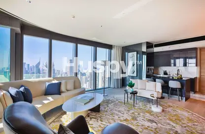 Apartment - 2 Bedrooms - 3 Bathrooms for rent in One Za'abeel Tower - Zabeel 1 - Zabeel - Dubai