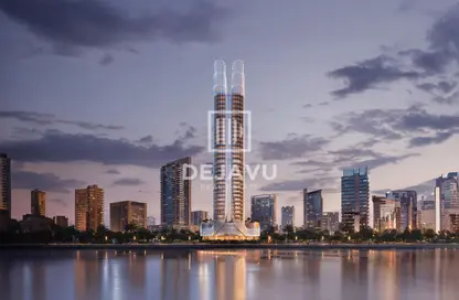 Apartment - Studio - 1 Bathroom for sale in Binghatti Skyhall - Business Bay - Dubai