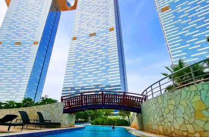 شقة - غرفة نوم - 2 حمامات للايجار في برج البوابة 3 - شمس أبوظبي - جزيرة الريم - أبوظبي