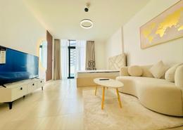 Living Room image for: Studio - 1 bathroom for rent in Pantheon Elysee II - Jumeirah Village Circle - Dubai, Image 1