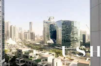 شقة - غرفة نوم - 2 حمامات للايجار في K برج - الأبراج الإدارية - الخليج التجاري - دبي