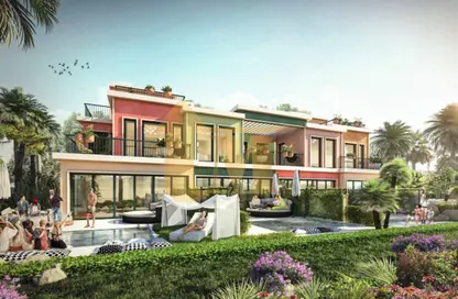 Townhouse - 4 Bedrooms - 5 Bathrooms for sale in Portofino - Damac Lagoons - Dubai