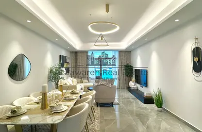 Apartment - 3 Bedrooms - 4 Bathrooms for sale in Ajman Creek Towers - Al Rashidiya 1 - Al Rashidiya - Ajman