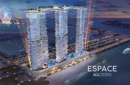 شقة - غرفة نوم - 1 حمام للبيع في بناية بي - داماك باي - دبي هاربور - دبي