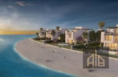 Water View image for: Villa - 5 Bedrooms - 6 Bathrooms for sale in Bluebay Walk - Sharjah Waterfront City - Sharjah, Image 1