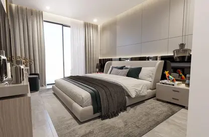 Room / Bedroom image for: Apartment - 2 Bedrooms - 3 Bathrooms for sale in Samana Manhattan 2 - Jumeirah Village Circle - Dubai, Image 1