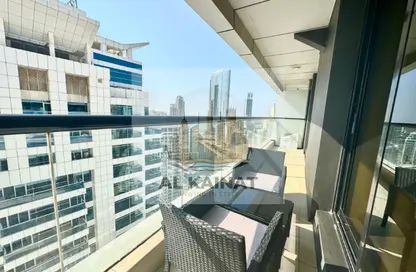 شقة - غرفة نوم - 2 حمامات للايجار في برج إسكان - دبي مارينا - دبي