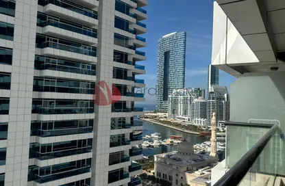 شقة - غرفة نوم - 2 حمامات للايجار في برج إسكان - دبي مارينا - دبي