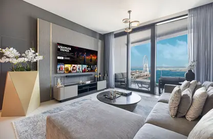 Apartment - 3 Bedrooms - 4 Bathrooms for rent in Jumeirah Gate Tower 1 - The Address Jumeirah Resort and Spa - Jumeirah Beach Residence - Dubai