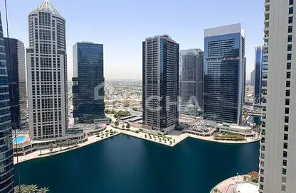 Duplex - 1 Bedroom - 2 Bathrooms for rent in Jumeirah Bay X1 - JLT Cluster X - Jumeirah Lake Towers - Dubai