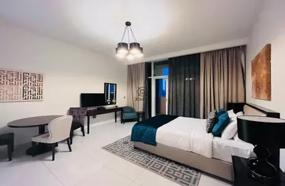 Room / Bedroom image for: Apartment - 1 Bathroom for rent in Ghalia - District 18 - Jumeirah Village Circle - Dubai, Image 1