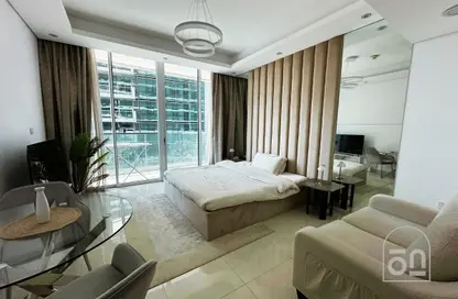 Apartment - Studio - 1 Bathroom for rent in Waves Tower - Business Bay - Dubai