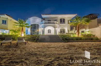 Villa - 4 Bedrooms - 6 Bathrooms for rent in Garden Homes Frond P - Garden Homes - Palm Jumeirah - Dubai