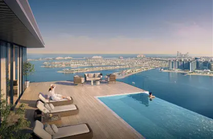 Apartment - 2 Bedrooms - 2 Bathrooms for sale in Seapoint - EMAAR Beachfront - Dubai Harbour - Dubai