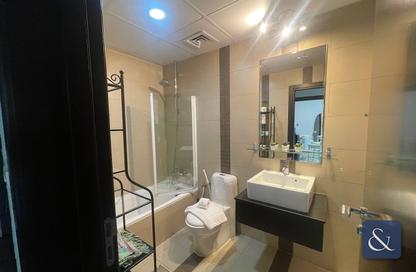 شقة - غرفة نوم - 1 حمام للايجار في برج بانوراما - دبي مارينا - دبي