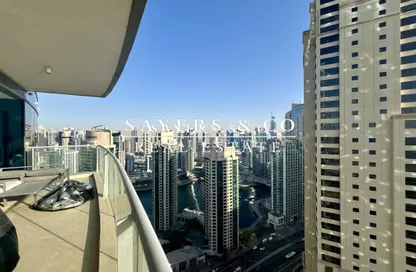 Apartment - 2 Bedrooms - 3 Bathrooms for rent in Trident Grand Residence - Dubai Marina - Dubai