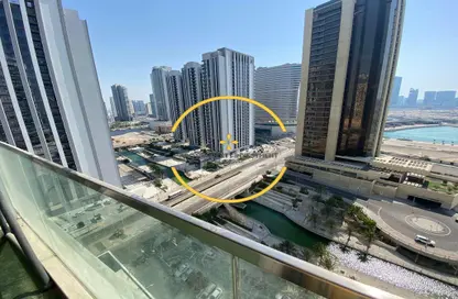 Apartment - 1 Bedroom - 2 Bathrooms for rent in Amaya Towers - Shams Abu Dhabi - Al Reem Island - Abu Dhabi