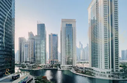 شقة - غرفة نوم - 2 حمامات للايجار في V3 - (JLT) مجمع V - أبراج بحيرات الجميرا - دبي