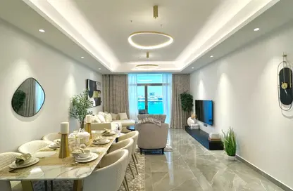 Apartment - 1 Bedroom - 2 Bathrooms for sale in Ajman Creek Towers - Al Rashidiya 1 - Al Rashidiya - Ajman