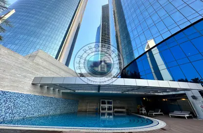 شقة - غرفة نوم - 2 حمامات للايجار في 2 برج الاتحاد - أبراج الاتحاد - شارع الكورنيش - أبوظبي
