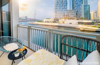 Balcony image for: Apartment - 1 Bedroom - 1 Bathroom for rent in 5242 Tower 2 - 5242 - Dubai Marina - Dubai, Image 1