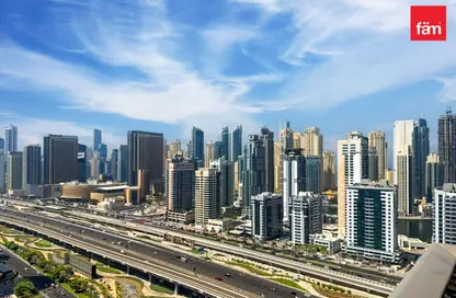 Apartment - 1 Bedroom - 2 Bathrooms for rent in Green Lakes Towers - JLT Cluster S - Jumeirah Lake Towers - Dubai