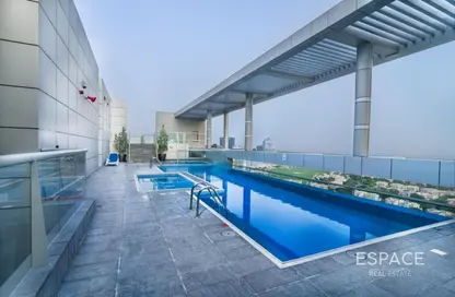 شقة - غرفة نوم - 2 حمامات للبيع في برج ميداليست - مدينة دبي الرياضية - دبي