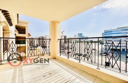Balcony image for: Apartment - 2 Bedrooms - 3 Bathrooms for rent in Al Neem Residence - Rawdhat Abu Dhabi - Abu Dhabi, Image 1
