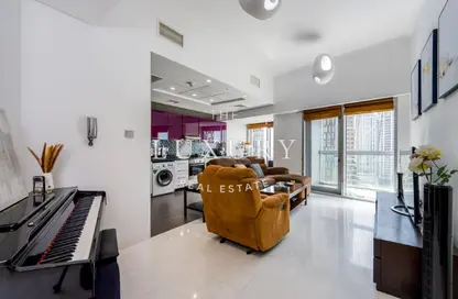 شقة - غرفة نوم - 1 حمام للايجار في (برج كيان (إنفينيتي - دبي مارينا - دبي