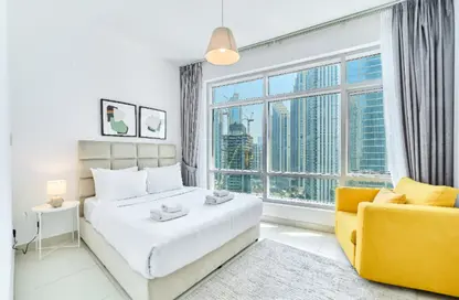 Apartment - 2 Bedrooms - 3 Bathrooms for rent in The Lofts West - The Lofts - Downtown Dubai - Dubai