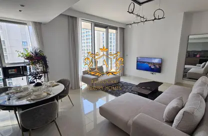 Apartment - 1 Bedroom - 2 Bathrooms for rent in Beach Isle - EMAAR Beachfront - Dubai Harbour - Dubai