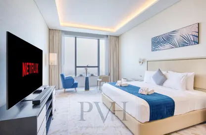 Apartment - Studio - 1 Bathroom for rent in The Palm Tower - Palm Jumeirah - Dubai