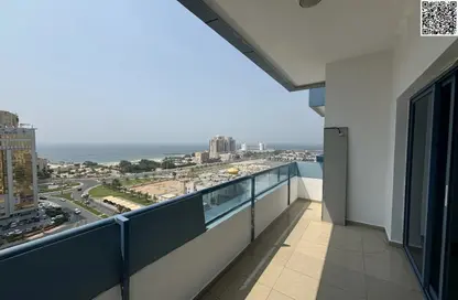 شقة - 2 غرف نوم - 1 حمام للايجار في مساكن كورنيش عجمان - طريق كورنيش عجمان - عجمان