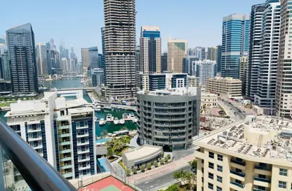 Apartment - 1 Bedroom - 2 Bathrooms for rent in DEC Tower 2 - DEC Towers - Dubai Marina - Dubai