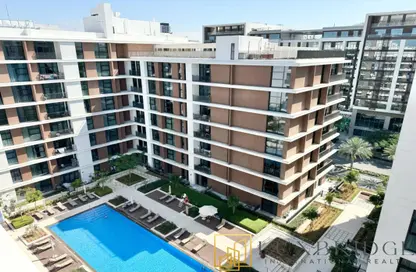 Pool image for: Apartment - 3 Bedrooms - 4 Bathrooms for rent in Park Point Building C - Park Point - Dubai Hills Estate - Dubai, Image 1