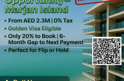 Apartment - 3 Bedrooms - 4 Bathrooms for sale in Al Marjan Island - Ras Al Khaimah