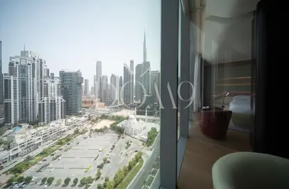 شقة - غرفة نوم - 1 حمام للايجار في برج أوبوس - الخليج التجاري - دبي